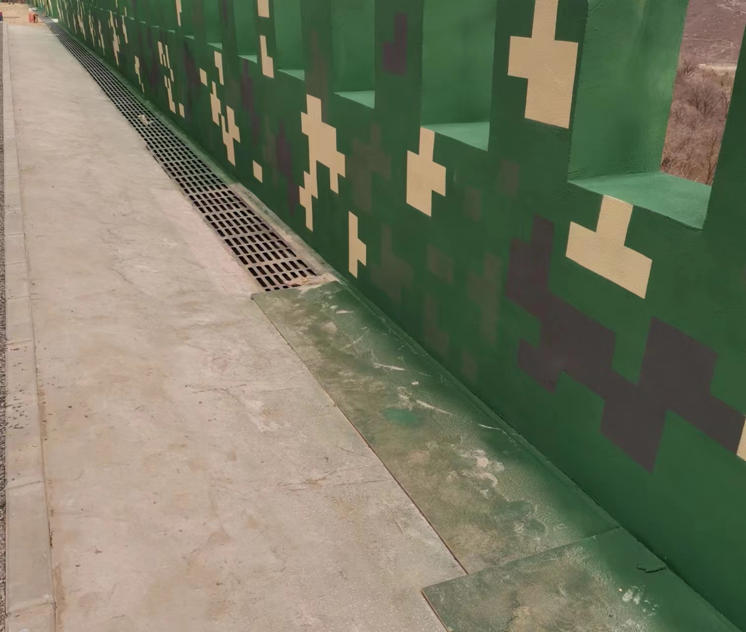 揭阳围墙迷彩喷涂,数迷彩漆